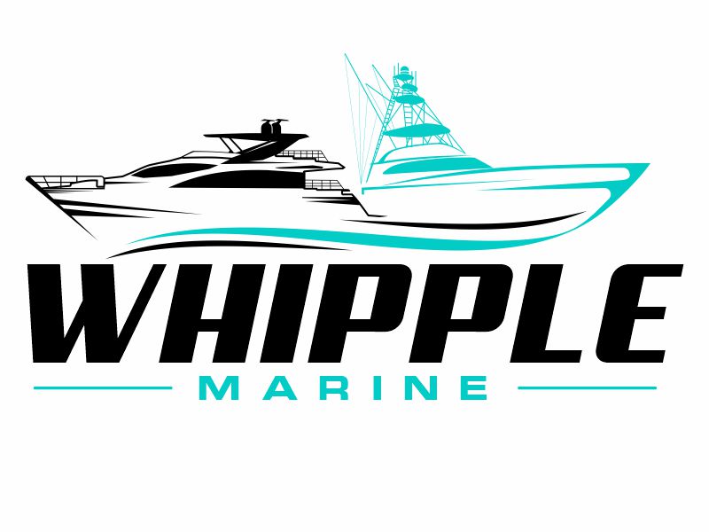 Whipple Marine logo design by zonpipo1