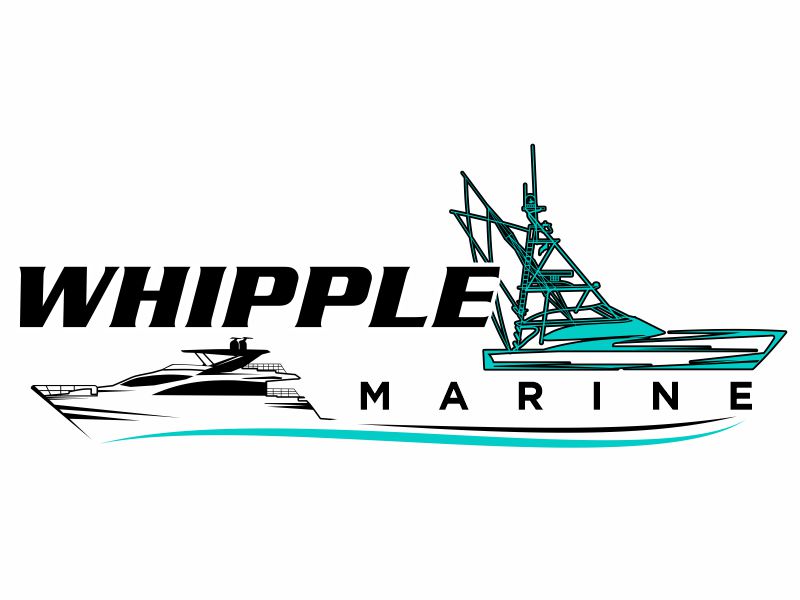 Whipple Marine logo design by zonpipo1