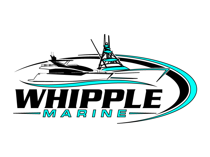 Whipple Marine logo design by jaize