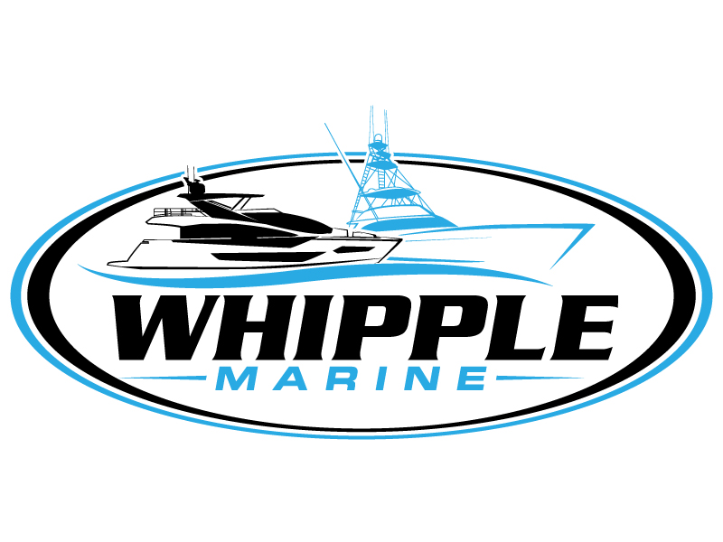 Whipple Marine logo design by jaize