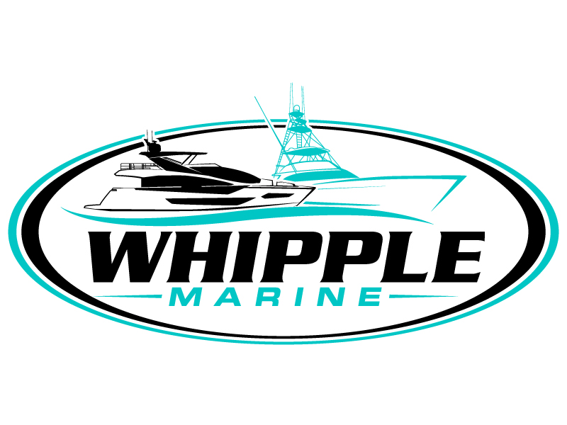 Whipple Marine logo design by jaize