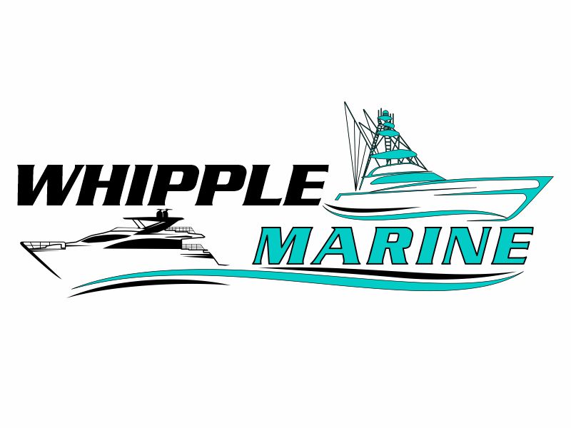 Whipple Marine logo design by zonpipo1