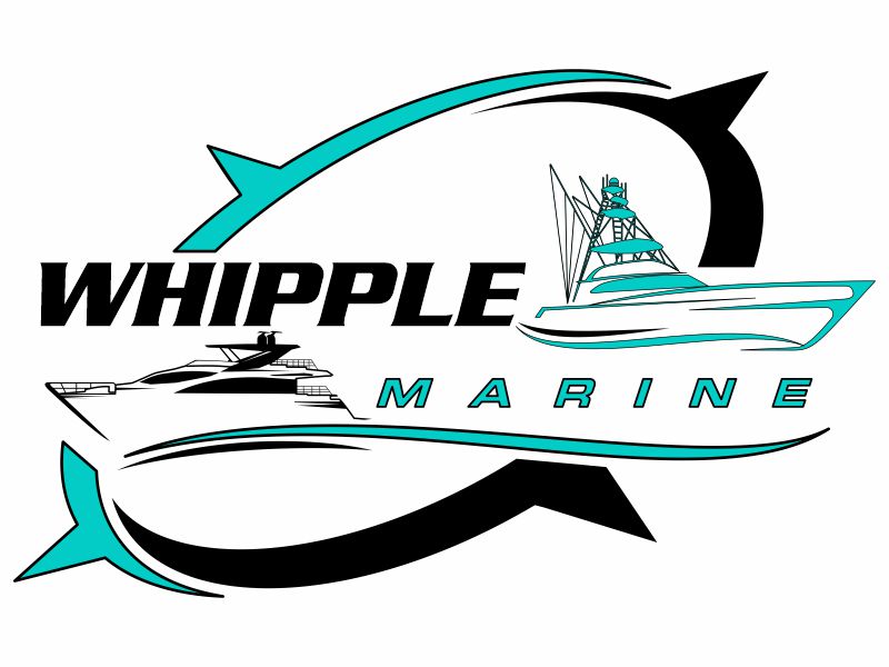 Whipple Marine logo design by zonpipo1