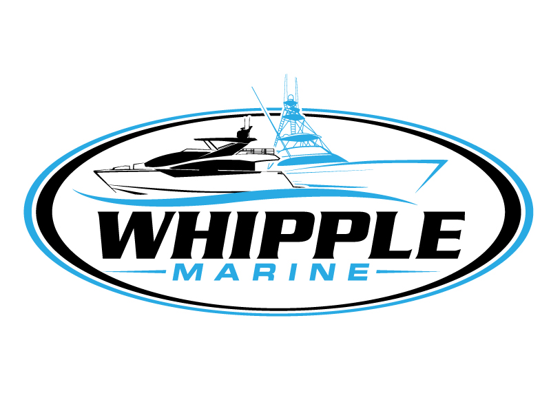 Whipple Marine logo design by jaize