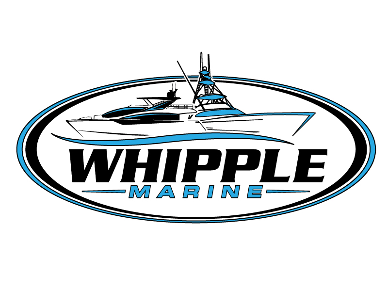 Whipple Marine logo design by jaize