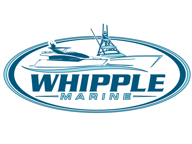 Whipple Marine logo design by jaize
