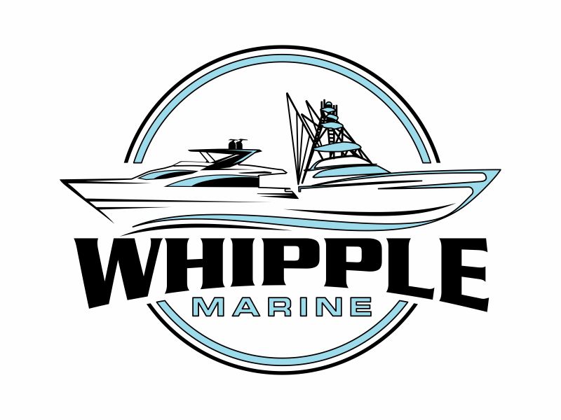 Whipple Marine logo design by zonpipo1