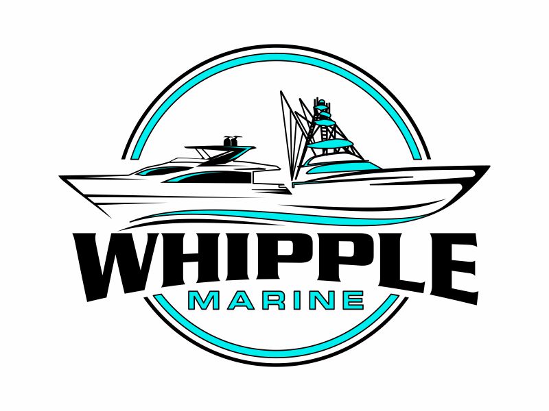 Whipple Marine logo design by zonpipo1