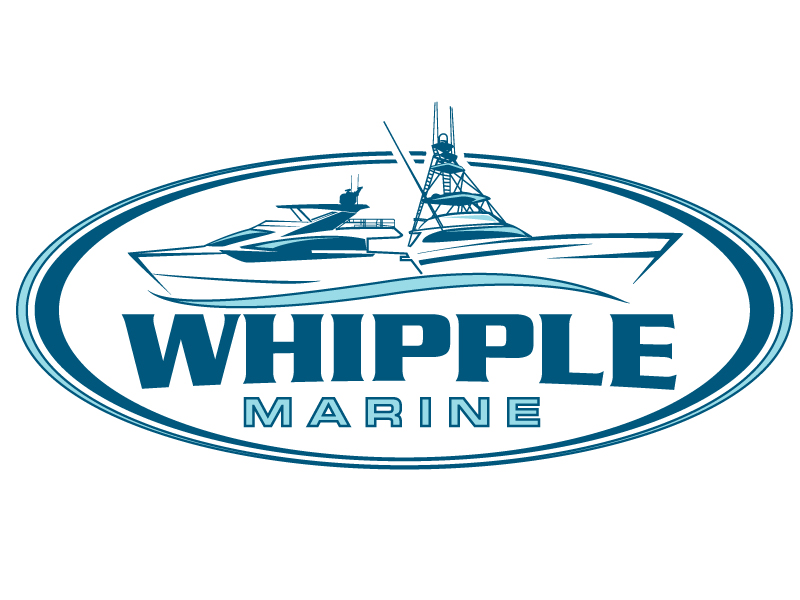 Whipple Marine logo design by jaize