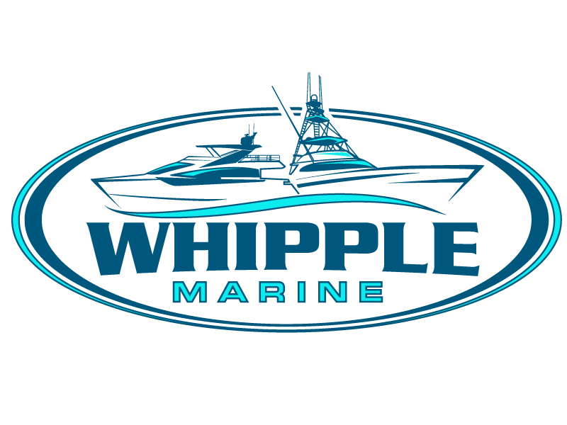 Whipple Marine logo design by jaize