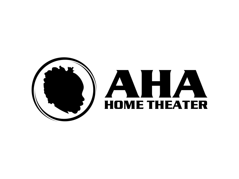 AHA Home Theater logo design by westiqius