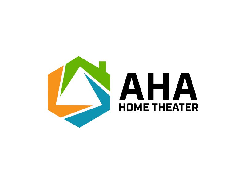 AHA Home Theater logo design by RIANW