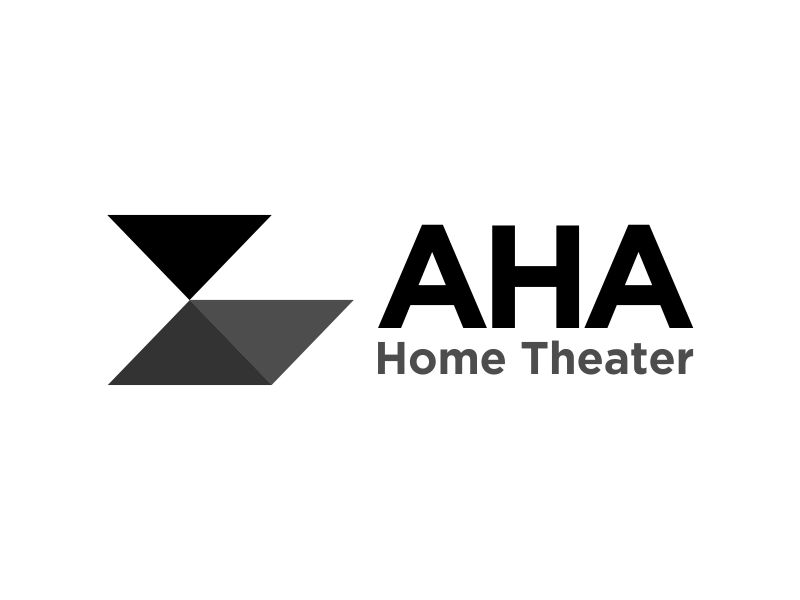 AHA Home Theater logo design by MUNAROH