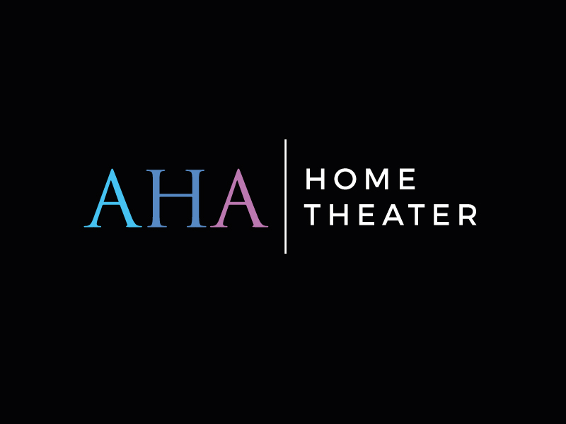 AHA Home Theater logo design by gilkkj