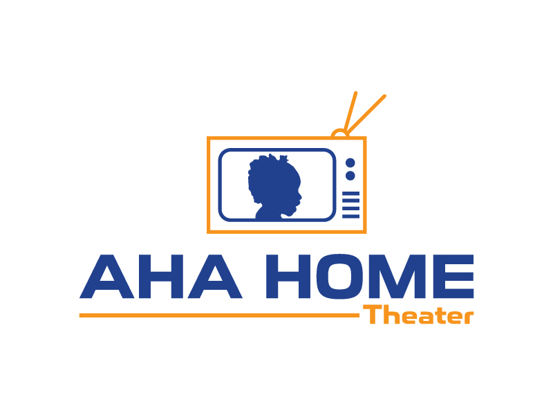 AHA Home Theater logo design by Shailesh