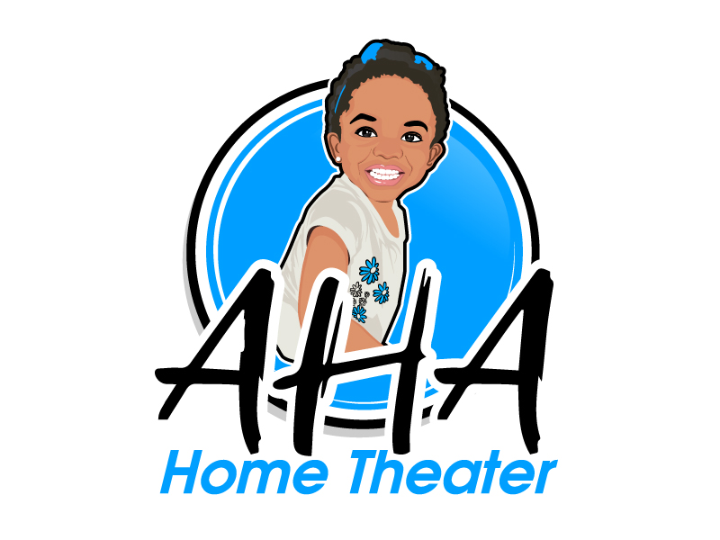 AHA Home Theater logo design by ElonStark