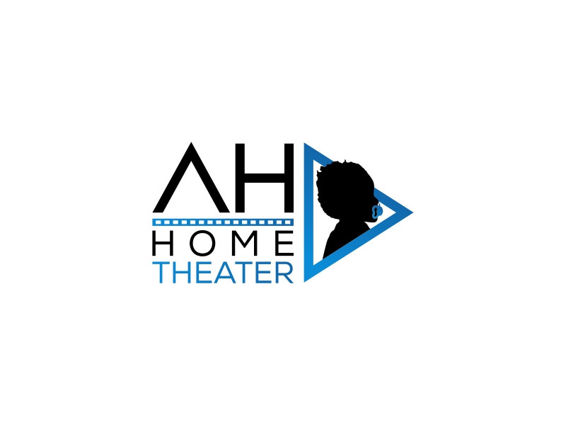 AHA Home Theater logo design by Shabbir