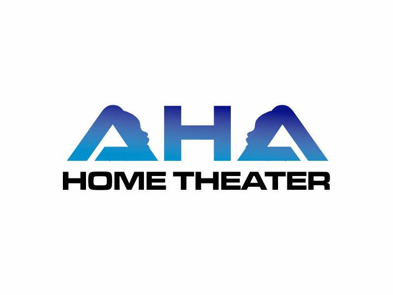 AHA Home Theater logo design by ian69