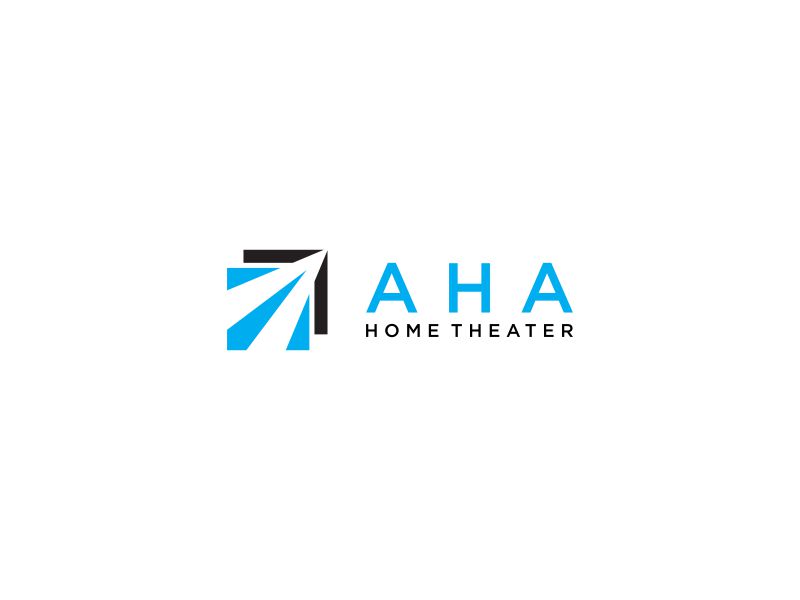 AHA Home Theater logo design by valace