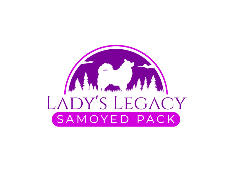 Lady's Legacy Samoyed Pack logo design by yans
