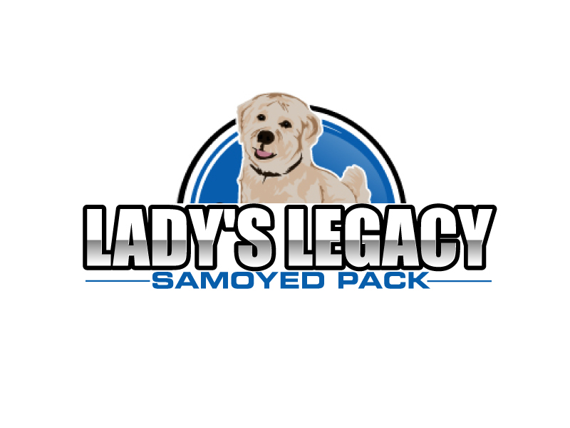 Lady's Legacy Samoyed Pack logo design by ElonStark