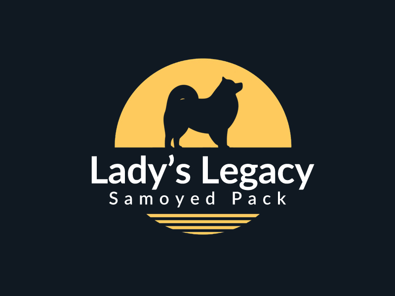 Lady's Legacy Samoyed Pack logo design by senja03