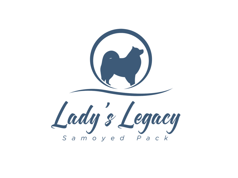 Lady's Legacy Samoyed Pack logo design by senja03