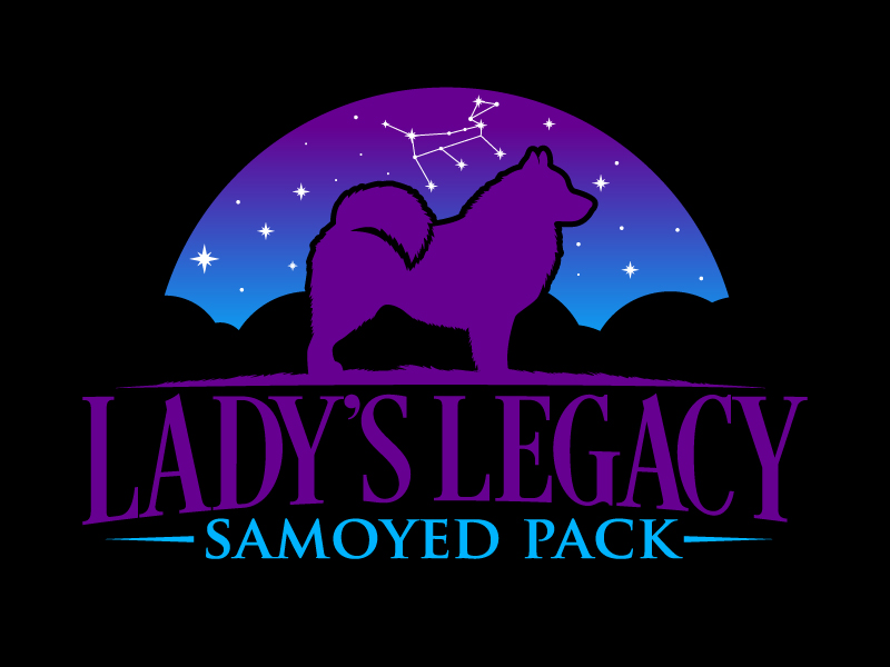 Lady's Legacy Samoyed Pack logo design by jaize