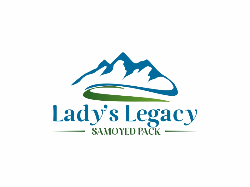 Lady's Legacy Samoyed Pack logo design by Greenlight