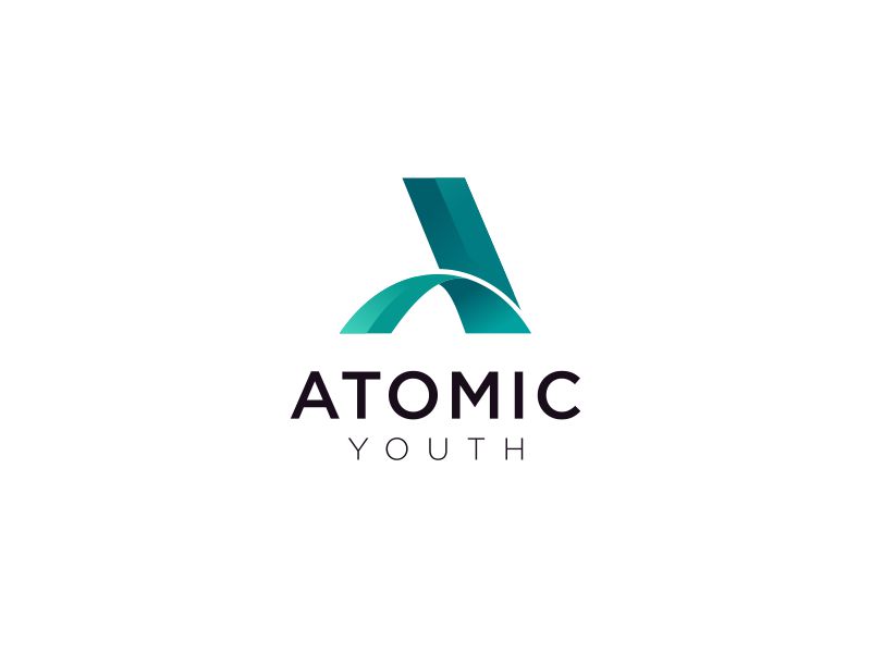 Atomic Youth logo design by Galfine