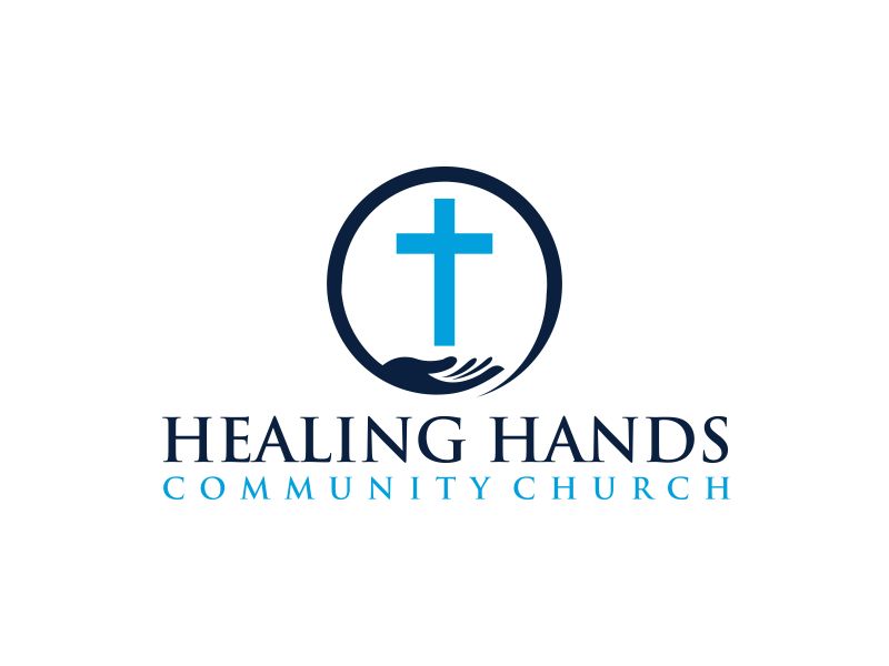 Healing Hands Community Church logo design by GassPoll