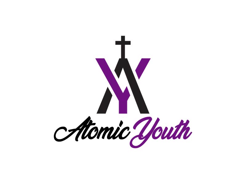 Atomic Youth logo design by Andri