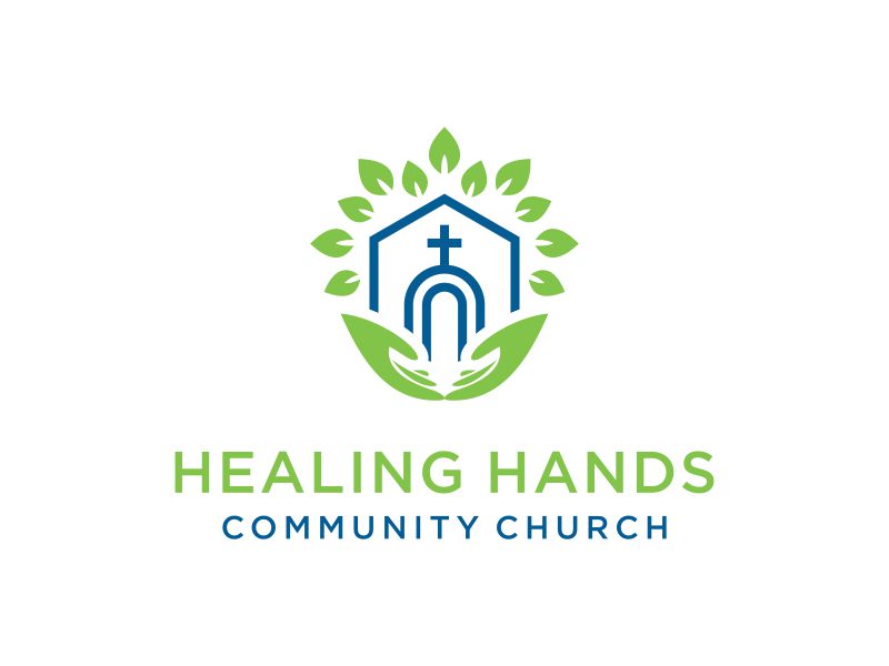 Healing Hands Community Church logo design by Lewung