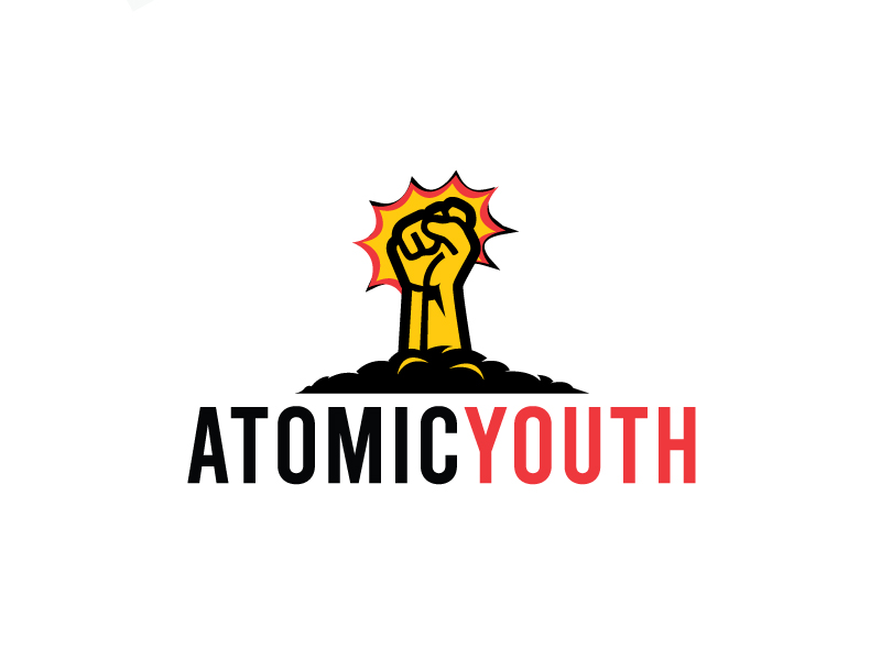 Atomic Youth logo design by REDCROW