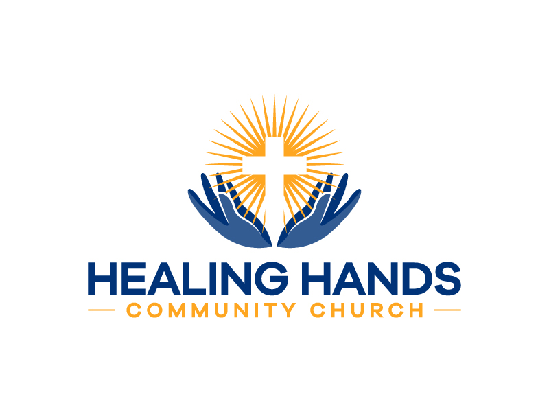 Healing Hands Community Church logo design by Kirito
