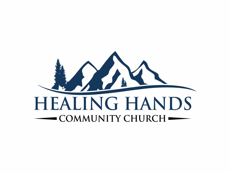 Healing Hands Community Church logo design by Greenlight