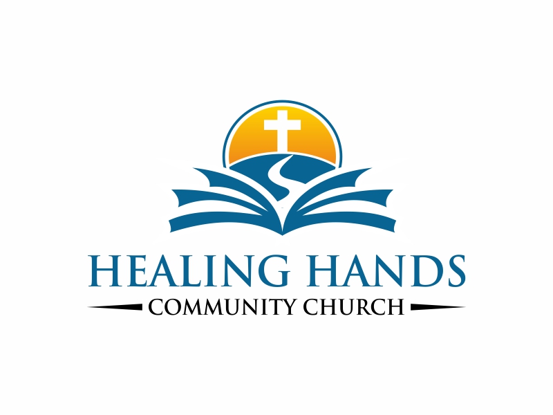 Healing Hands Community Church logo design by Greenlight
