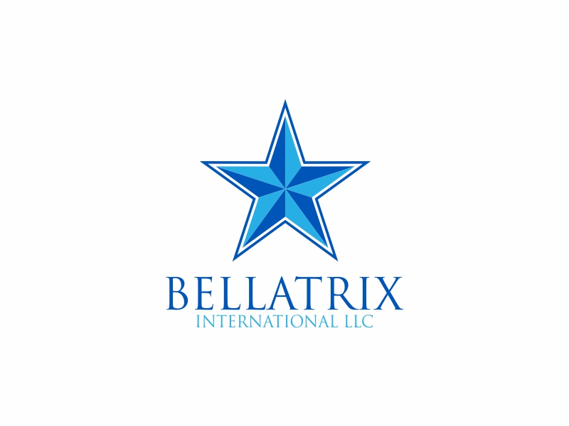 Bellatrix international LLC logo design by banaspati
