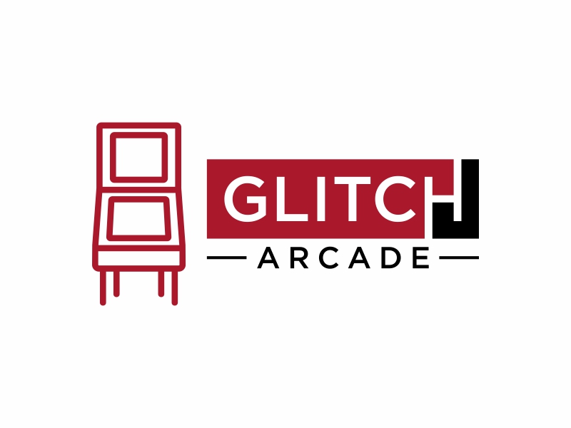 Glitch Arcade logo design by puthreeone
