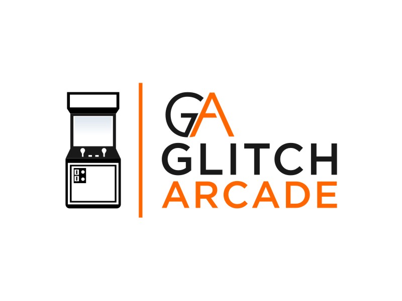 Glitch Arcade logo design by Artomoro
