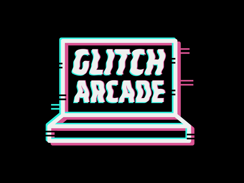 Glitch Arcade logo design by gateout