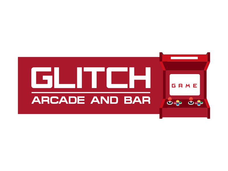 Glitch Arcade logo design by kopipanas