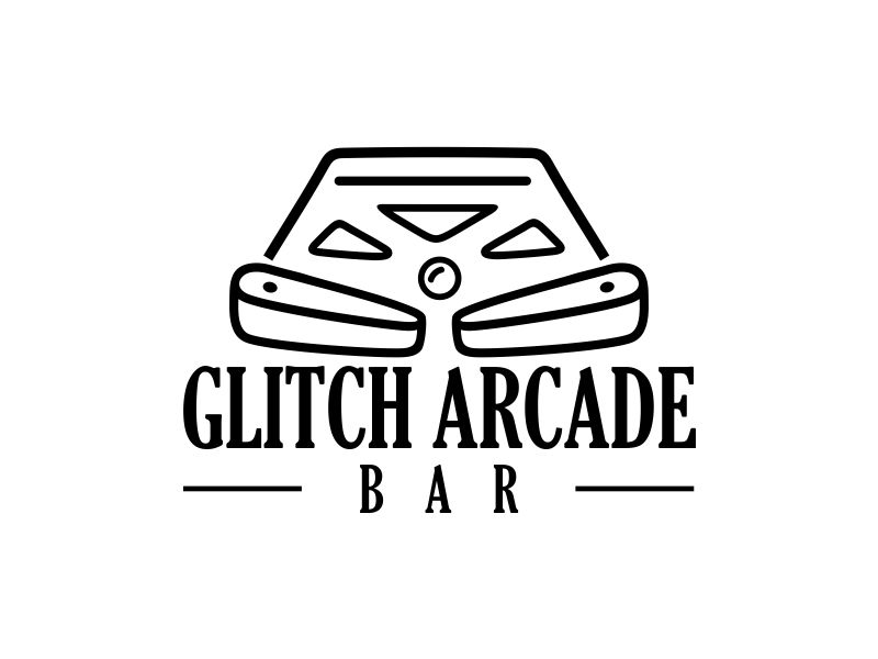 Glitch Arcade logo design by oke2angconcept