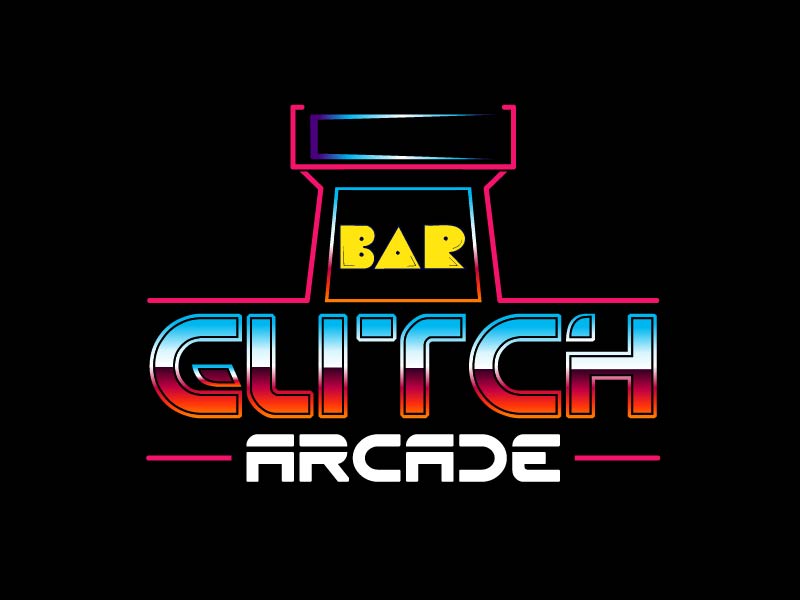 Glitch Arcade logo design by axel182