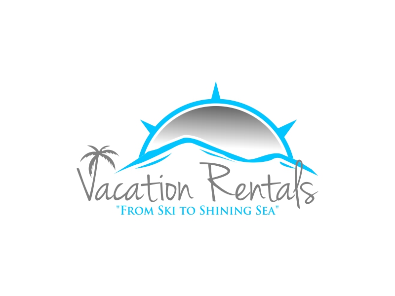 "From Ski to Shining Sea" Vacation Rentals logo design by luckyprasetyo