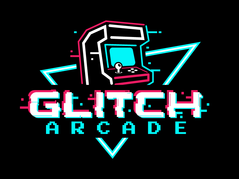 Glitch Arcade logo design by jaize