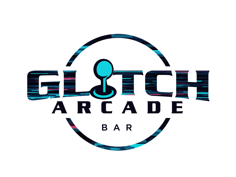 Glitch Arcade logo design by maze