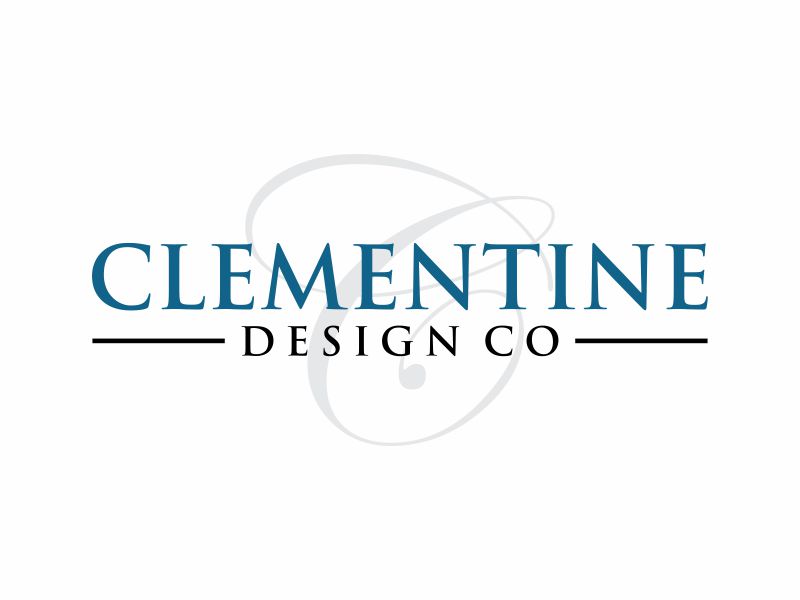 Clementine Design Co. logo design by hopee