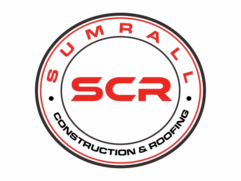 Sumrall Construction & Roofing or SCR ( Something of the sort ) logo design by Greenlight