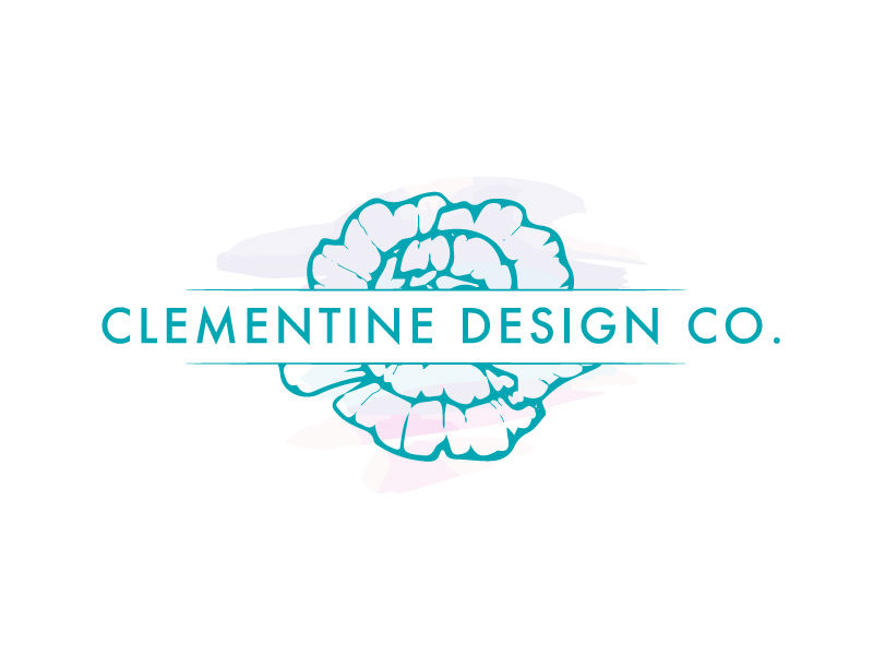 Clementine Design Co. logo design by PRN123